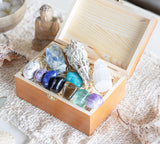 Crystalya kyanite brute, énergie stabilisante pour des instants calmes.