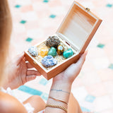 Crystalya Pyrite : pierre brute prête à stimuler motivation et clarté.