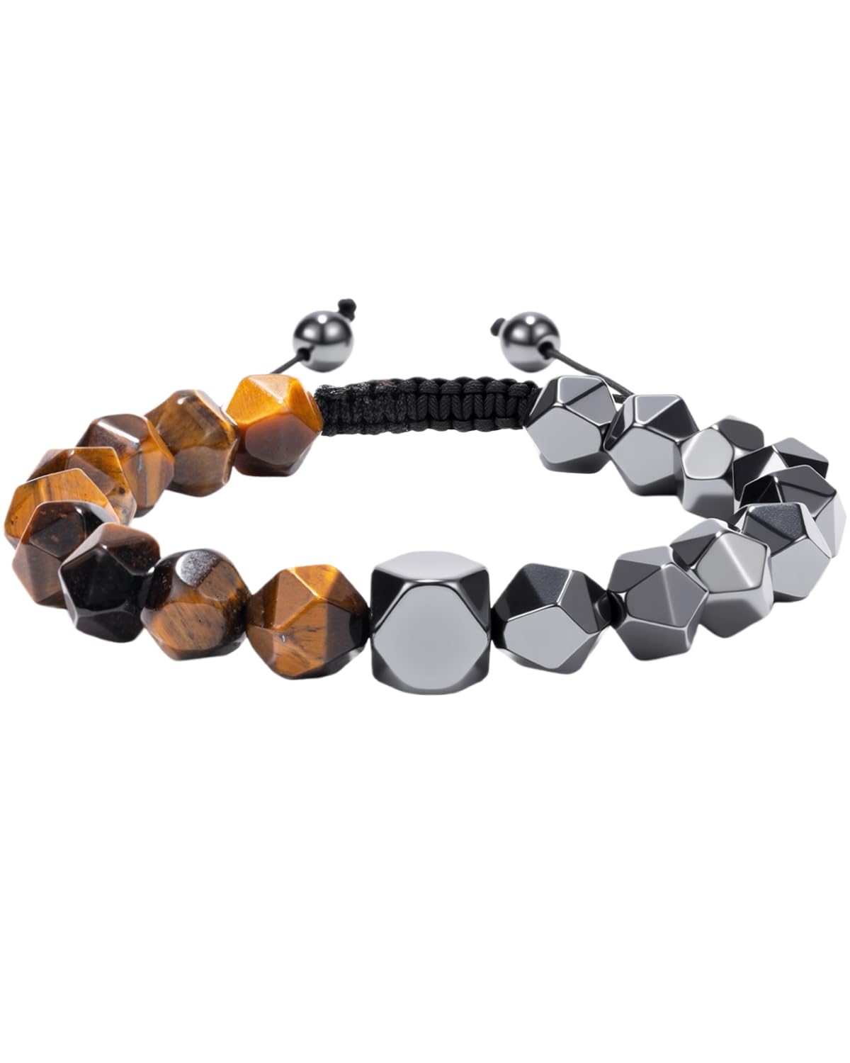 Crystery bracelet homme œil-de-tigre: style masculin distinct et énergie protectrice.