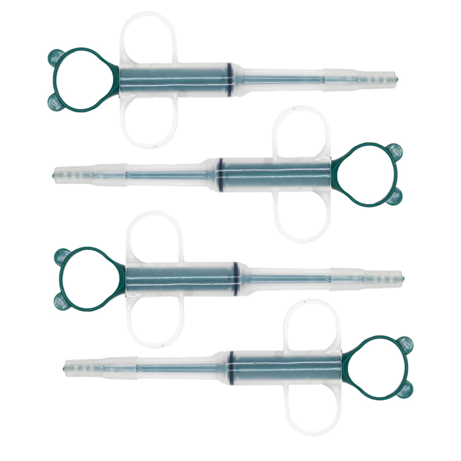CRZQXOUR distributeur de pilules pour chiens et chats, ensemble 4 pièces, dosage précis.