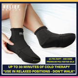 Relief Genius CTR BAND guide tailles large pour ajustement facile.