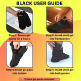 Relief Genius CTR BAND pack gel pied avant pour réfrigération ciblée.