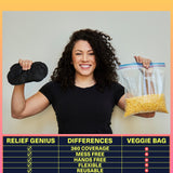 Relief Genius CTR BAND pack gel talons arriere pour soutien précis.