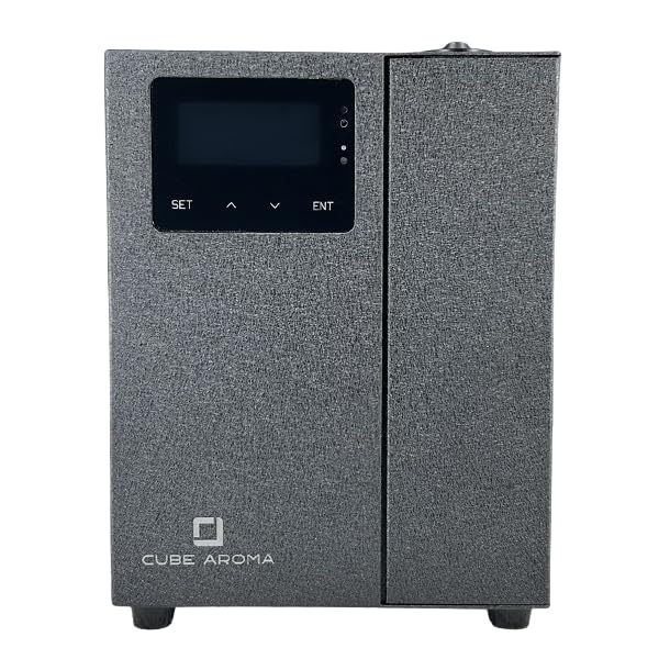 Cube Aroma CA-500S diffuseur noir monté mural pour une ambiance apaisante