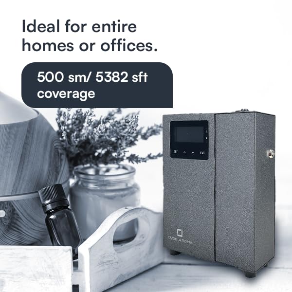 Cube Aroma CA-500S interface app mobile pour contrôle fluide et personnalisable