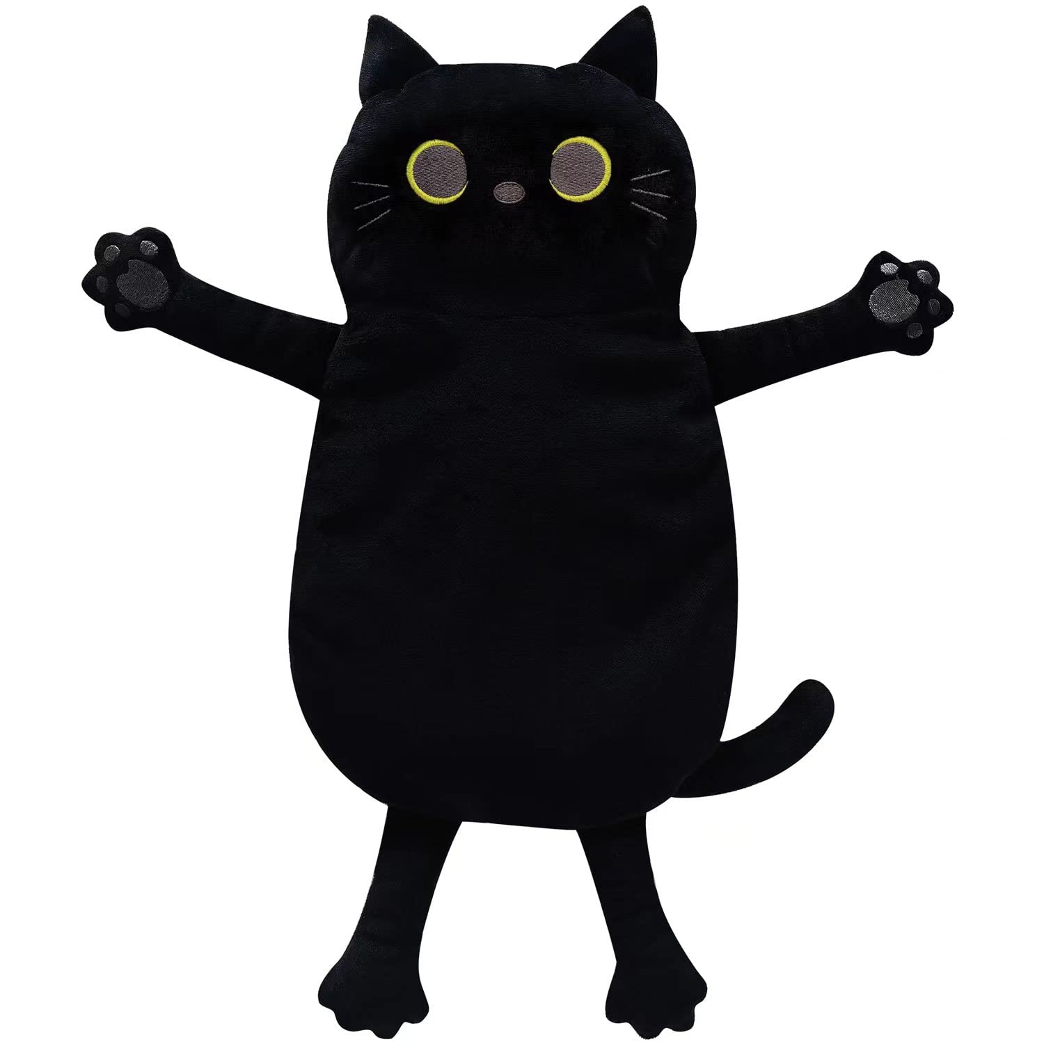 Chauffe-patch chat noir Cuckool 17x9, chaleur humide et agréable pour le confort