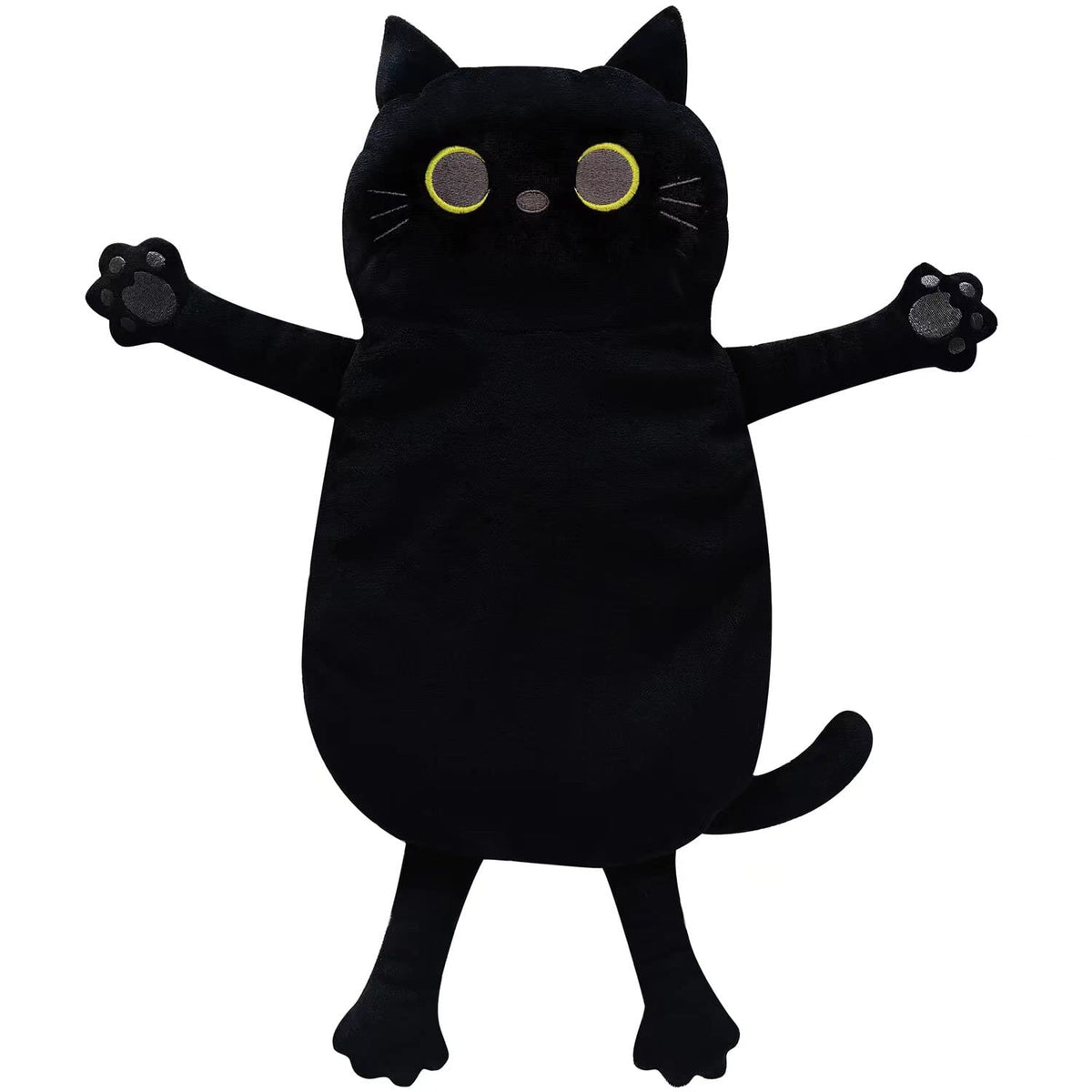 Chauffe-patch chat noir Cuckool 17x9, chaleur humide et agréable pour le confort