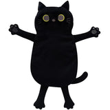 Chauffe-patch chat noir Cuckool 17x9, chaleur humide et agréable pour le confort