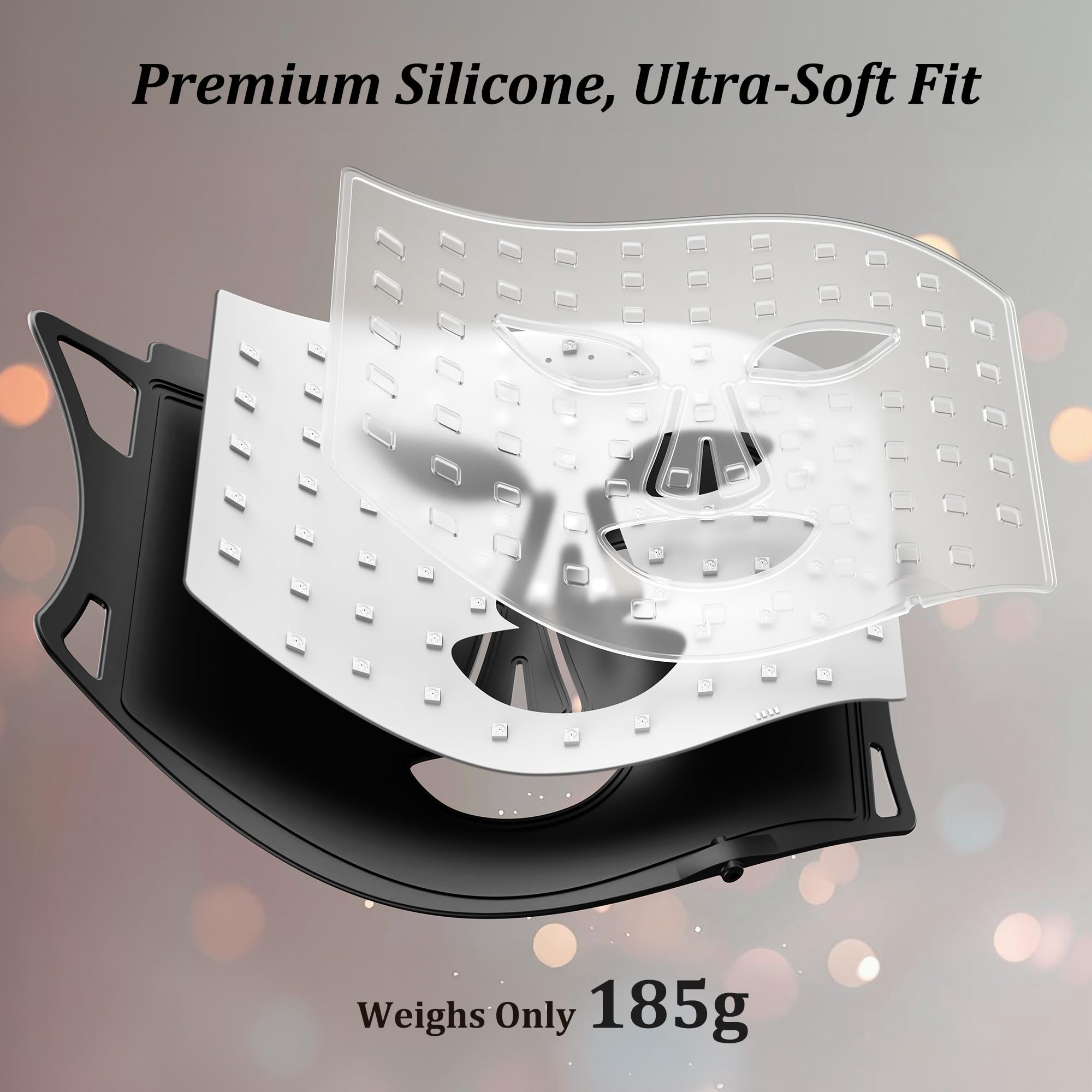 CUEME masque contrôleur rechargeable rend l'utilisation simple et pratique.