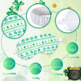Masque peluche vert Cuffbow, douceur et tissu souple pour des moments de repos.