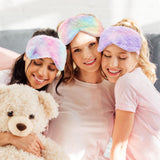 Masque yeux Cuffbow pour sieste en voyage et détente.