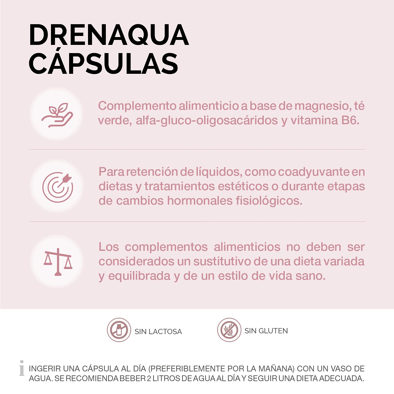Cumlaude Drenaqua Capsules – bouteille et capsules prêtes à l'emploi pour un usage simple.
