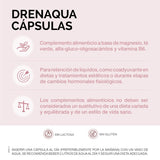 Cumlaude Drenaqua Capsules – bouteille et capsules prêtes à l'emploi pour un usage simple.