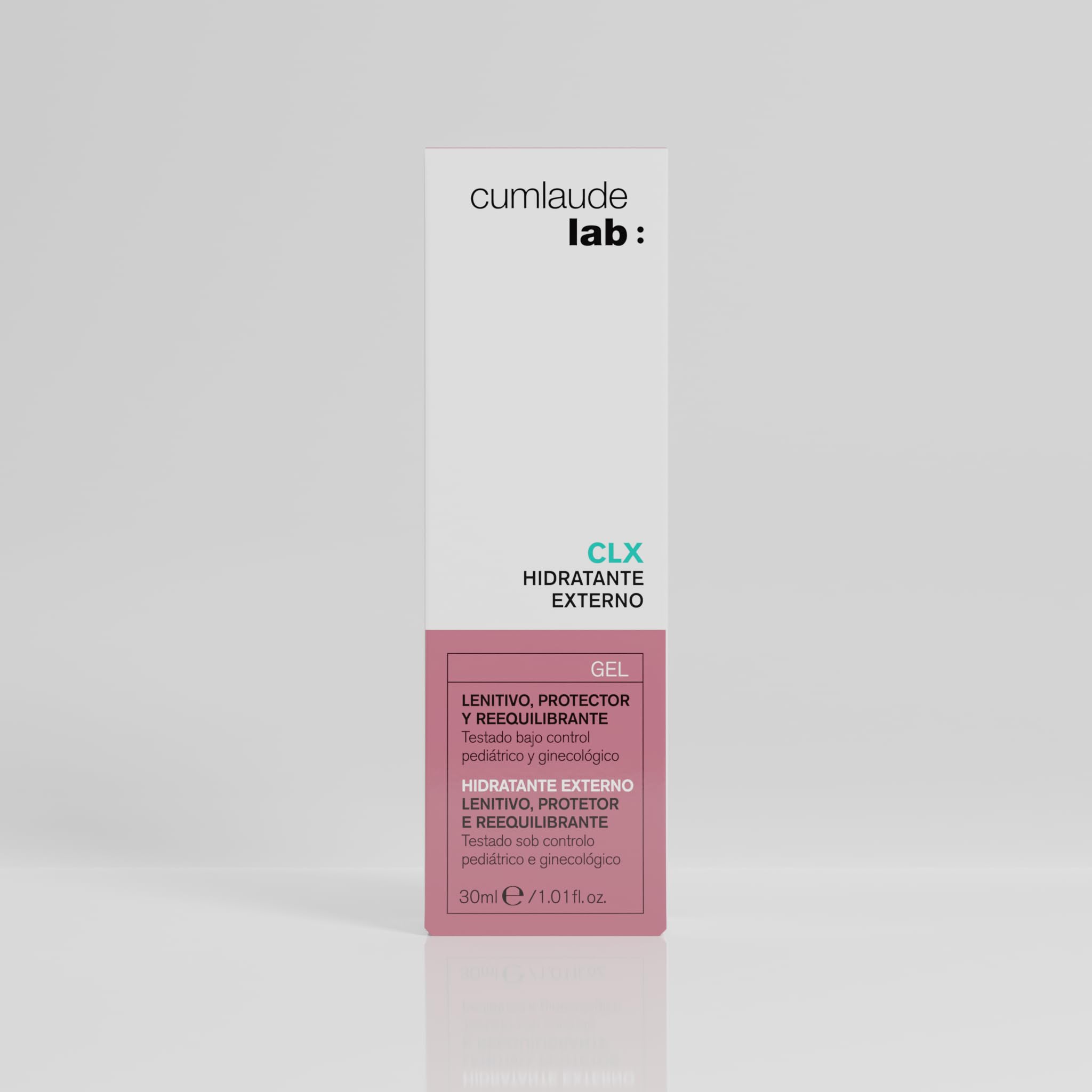 Cumlaude Gel CLX Hydratant Externe, notice claire pour une utilisation en douceur.