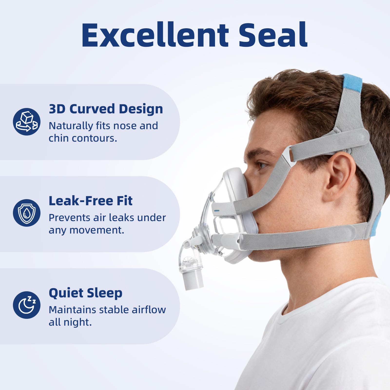 CUORD coussin AirTouch F20 - matériaux de haute qualité assurant soutien et respiration nocturne.