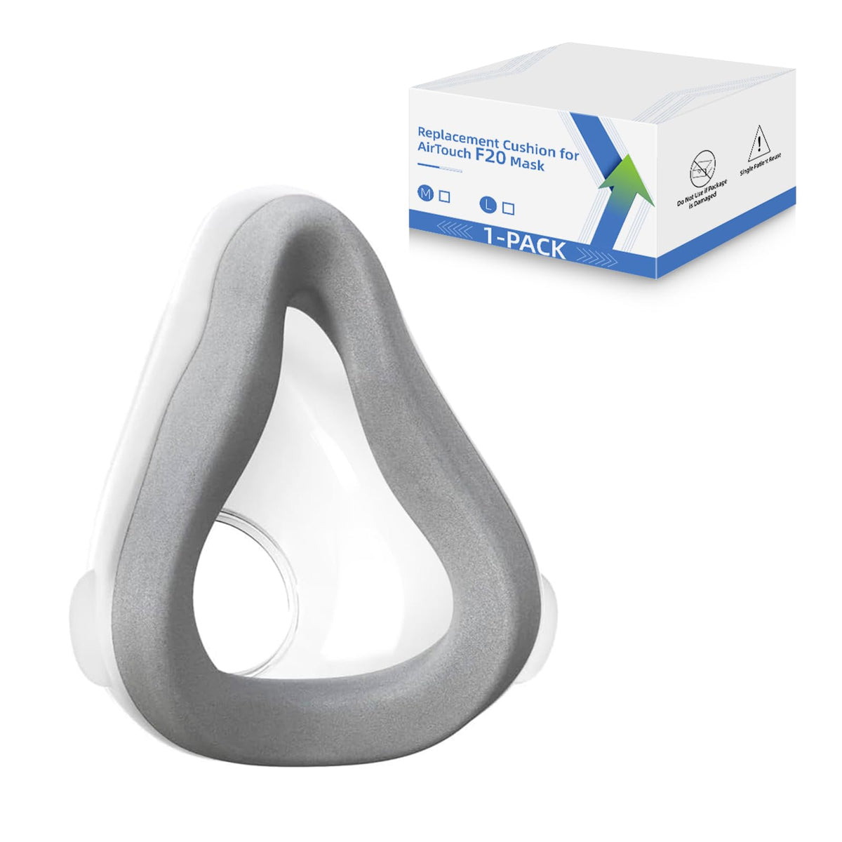CUORD coussin AirTouch F20 - remplacement confortable pour un ajustement précis et stable.