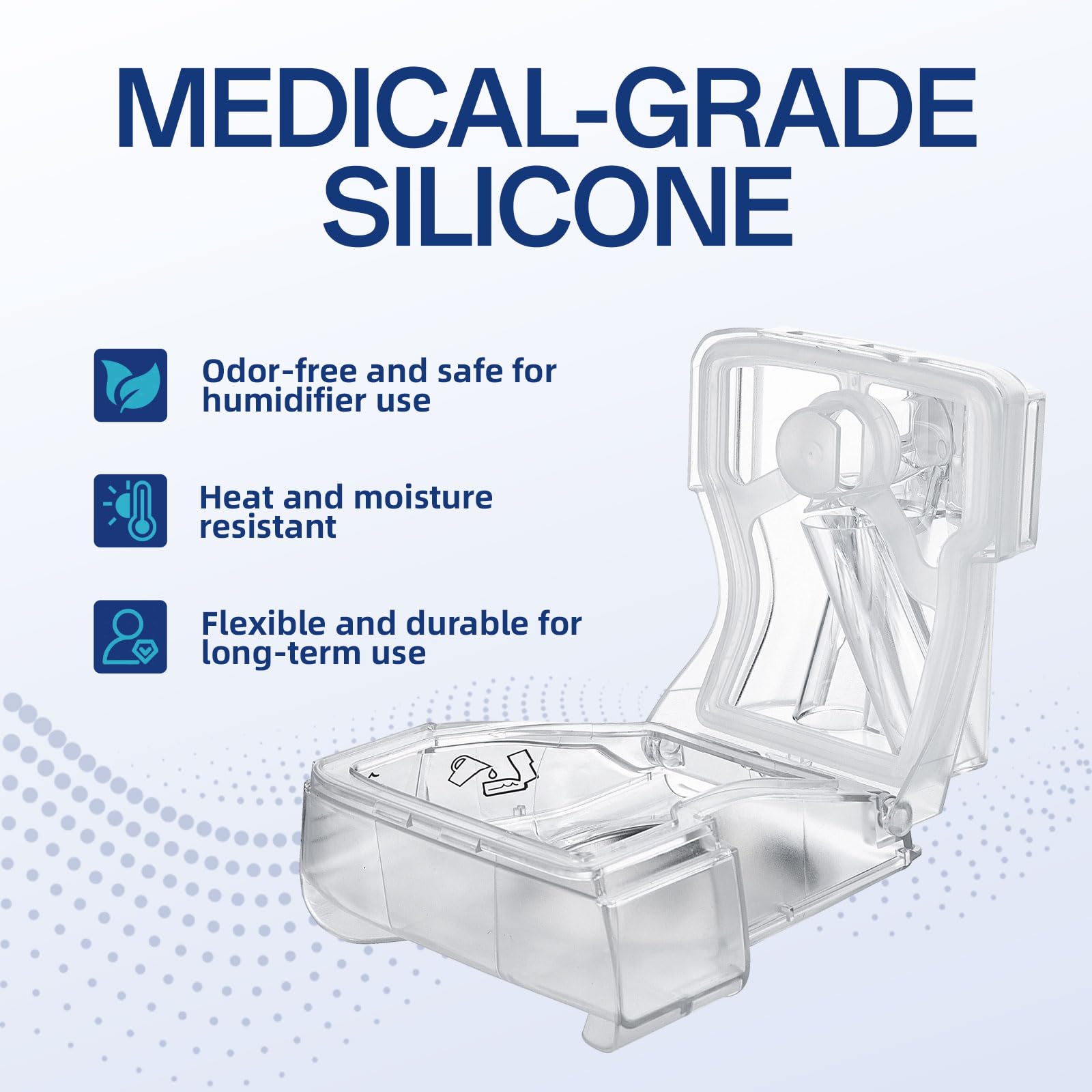 CUORD Joint silicone HumidAir tube standard, résistance et longévité.