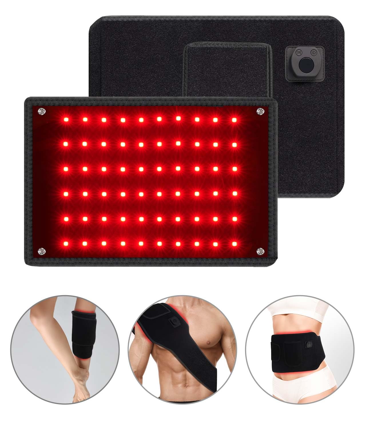 CUPID CARE montre lumière rouge 850nm pour pénétration profonde et zones ciblées.
