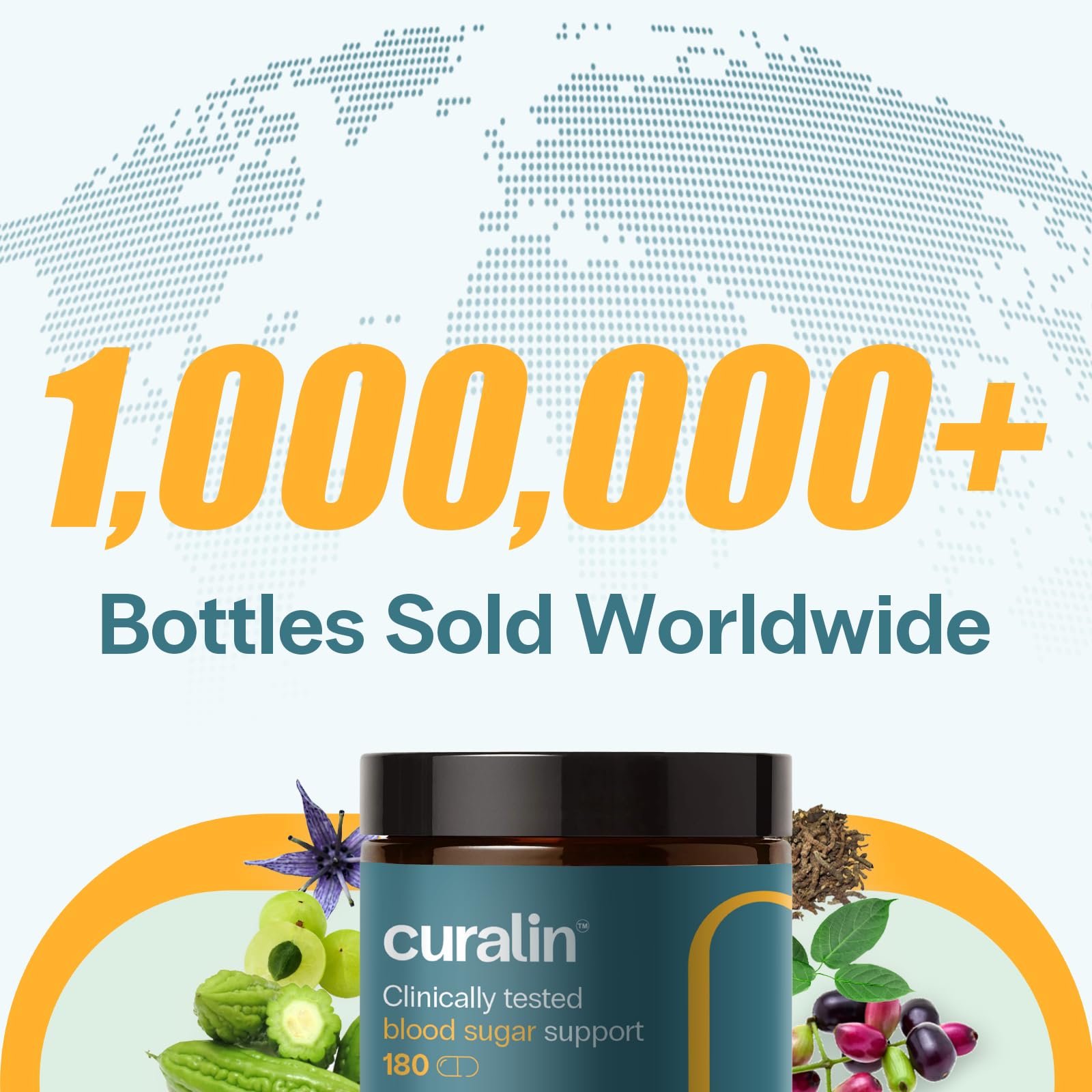 Curalife Curalin, emballage soigné, base d’un rituel de bien-être alimentaire.