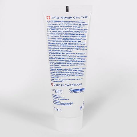 Parfum délicat et haleine fraîche après brossage avec Curaprox Enzycal