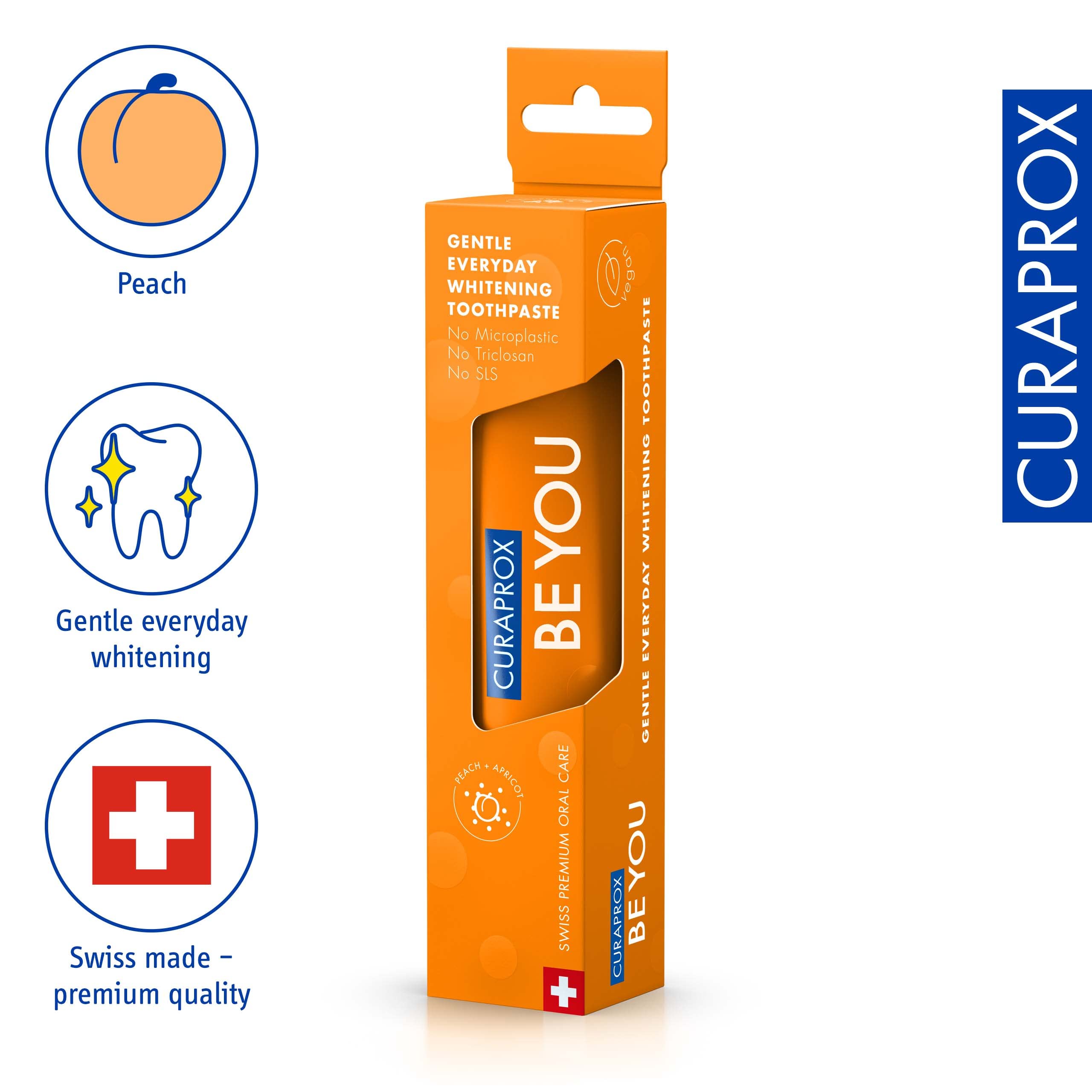 Curaprox dentifrice sans SLS et sans Triclosan, formulation sûre