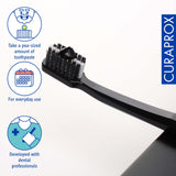 Curaprox Protection enamel – protege l’émail et les gencives.