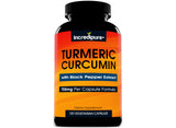 Curcumin Incredipure – bouteille de curcuma à dosage élevé pour un soutien potentiel