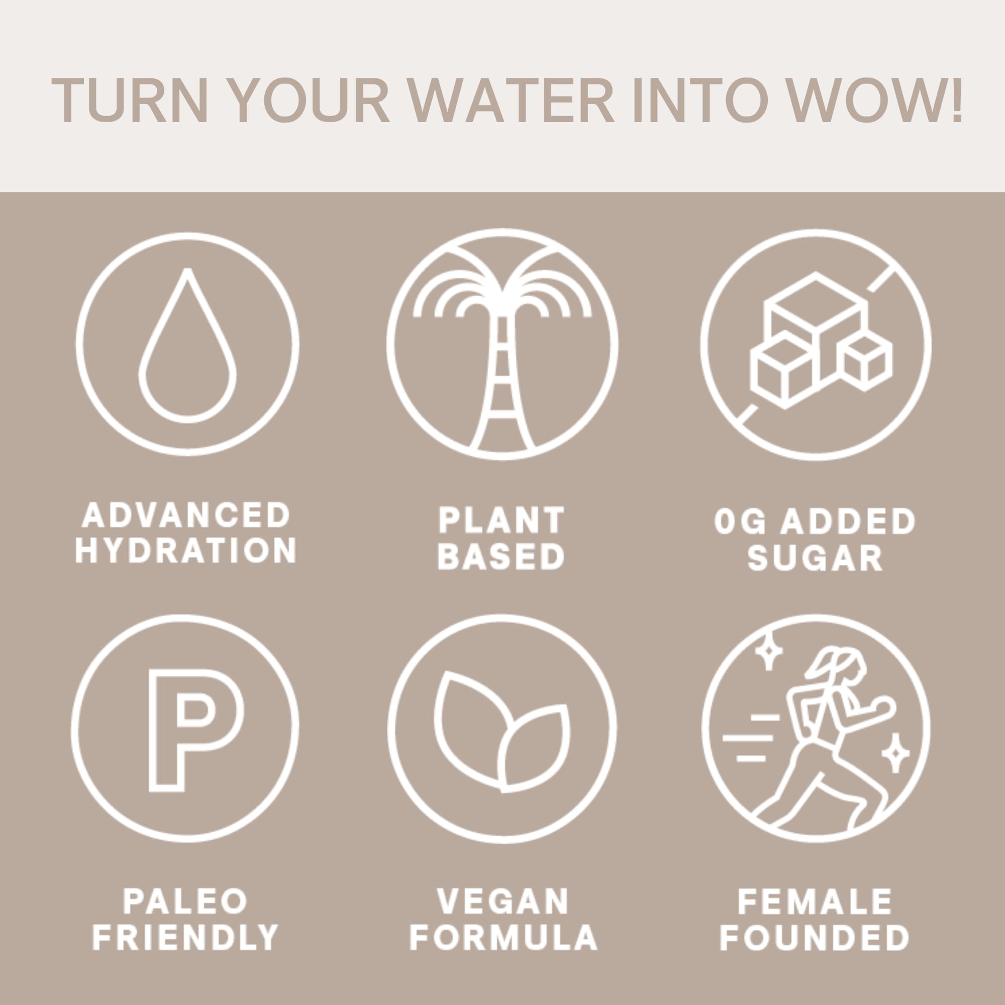 Cure Hydration avec eau de coco et jus de fruits naturels pour une saveur authentique.