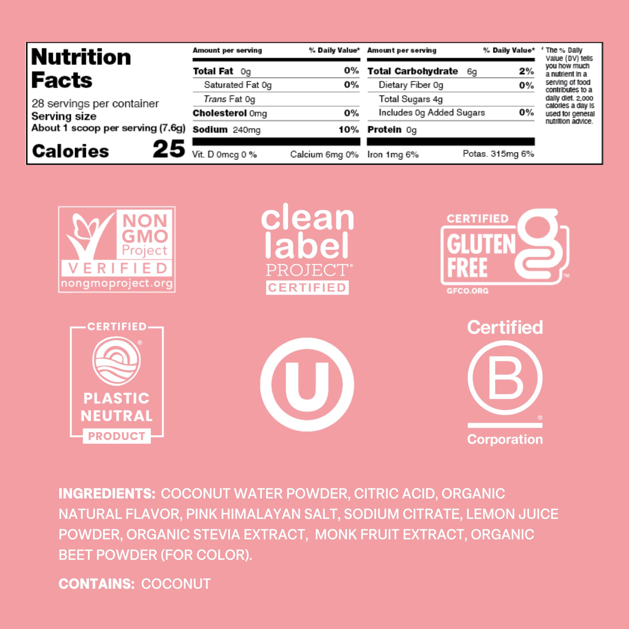 Cure Hydration, cuillère-doseuse: dosage facile pour une hydratation pratique.