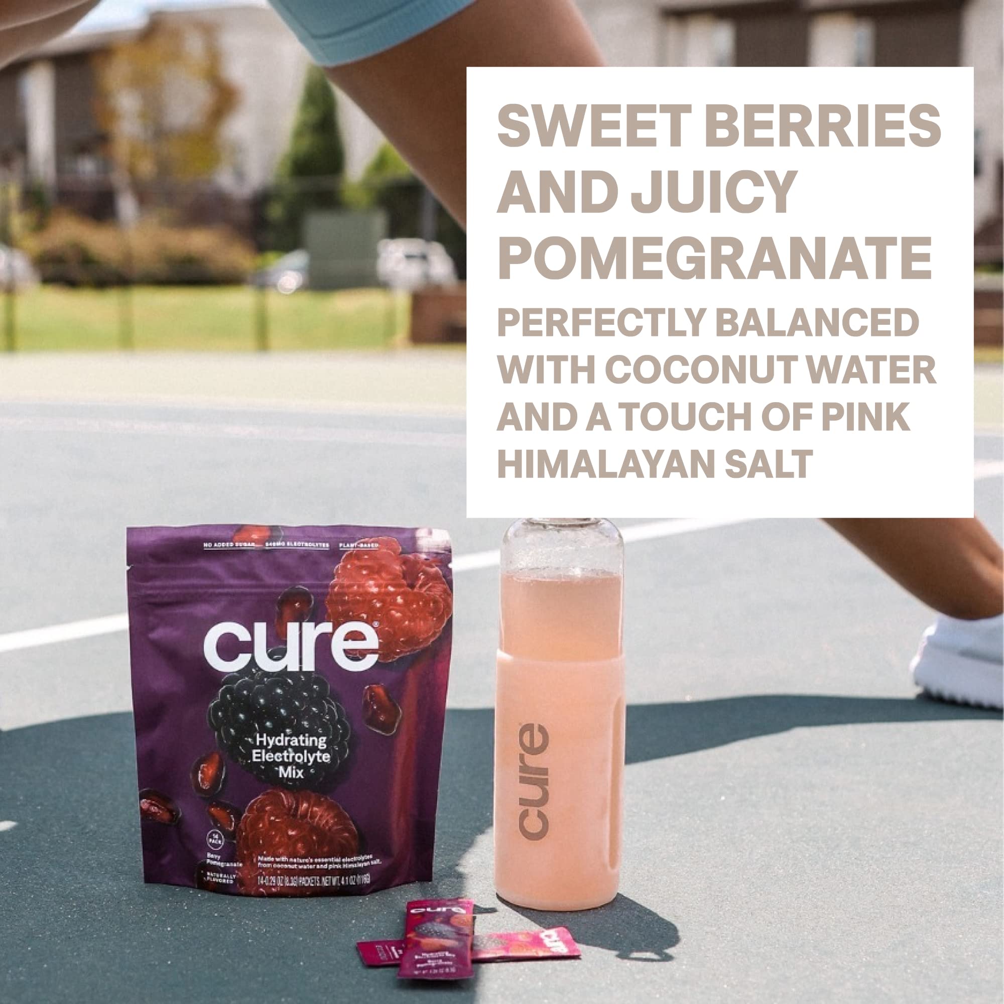 Cure Hydration, eau de coco comme base naturelle pour une hydratation efficace