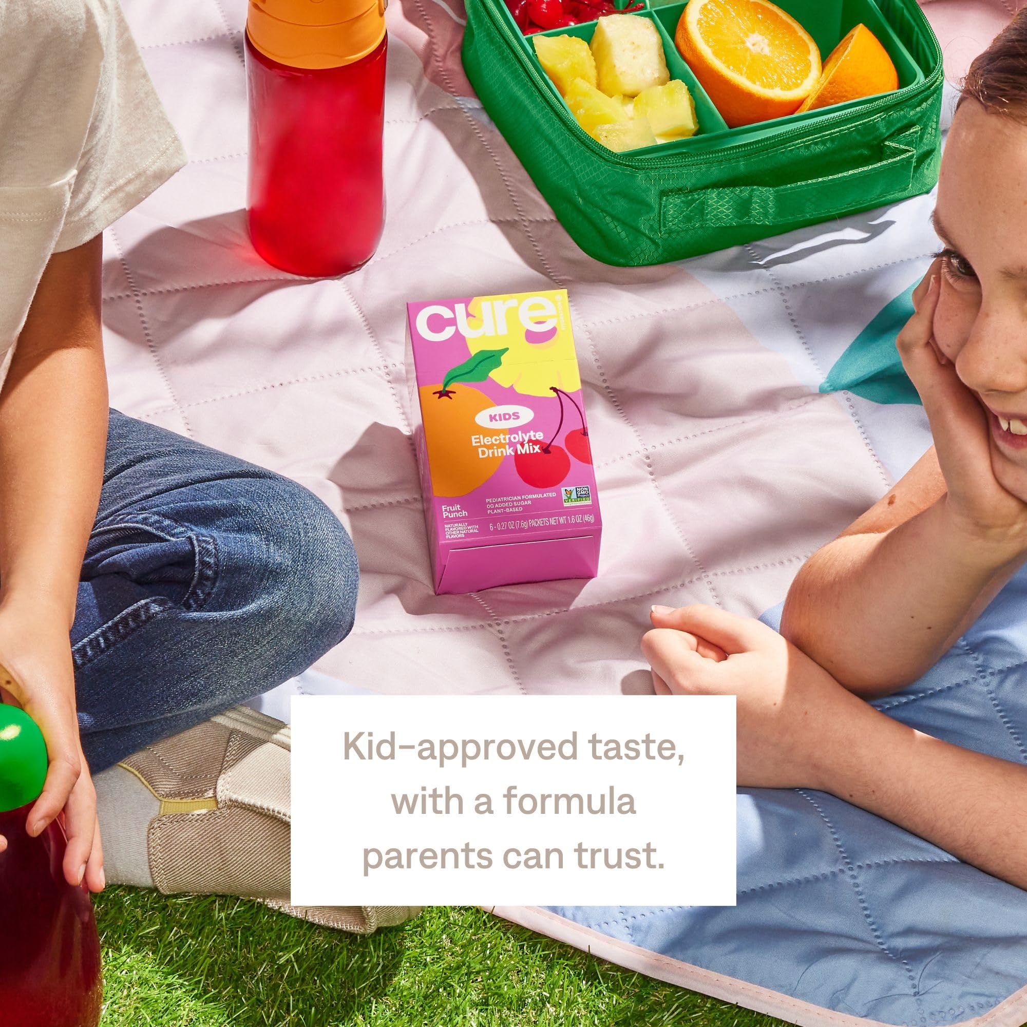 Cure Hydration Fruit Punch, option saine après le sport pour enfants.