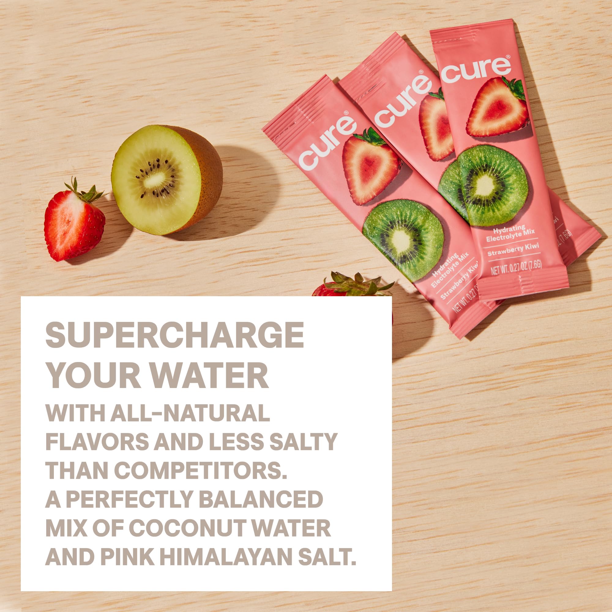 Cure Hydration, mélange eau et glucose: réhydratation rapide.
