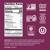 Cure Hydration paquet sachets 14, pratique à emporter en voyage.