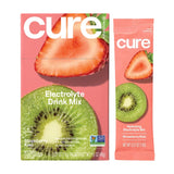 Cure Hydration: poudre électrolytique fraise kiwi pour réhydrater rapidement le corps.