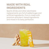Cure Hydration poudre fine, prête à mélanger facilement.