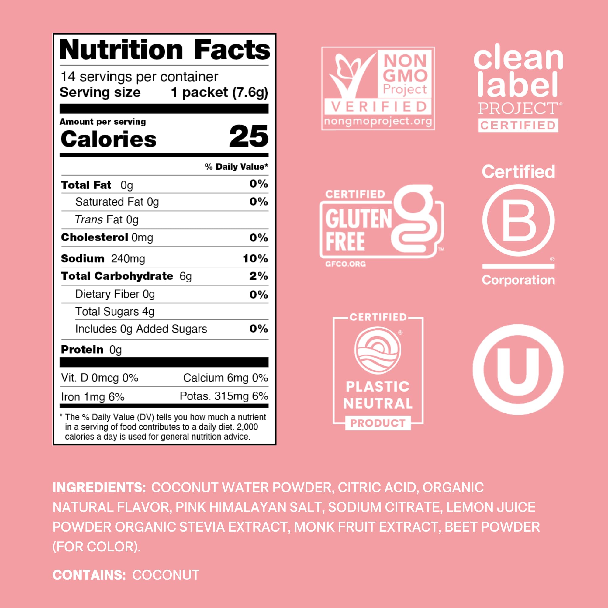Cure Hydration – sachet hydratation rapide ORS, pratique au bureau.