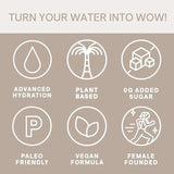 Cure Hydration, sans-sucre-ajoute, hydratation saine.