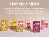 Cure Hydration sans sucre ajouté et sans édulcorants.