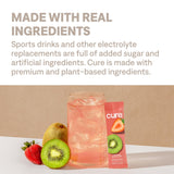Cure Hydration saveur Fraise Kiwi: saveur naturelle et agréable.