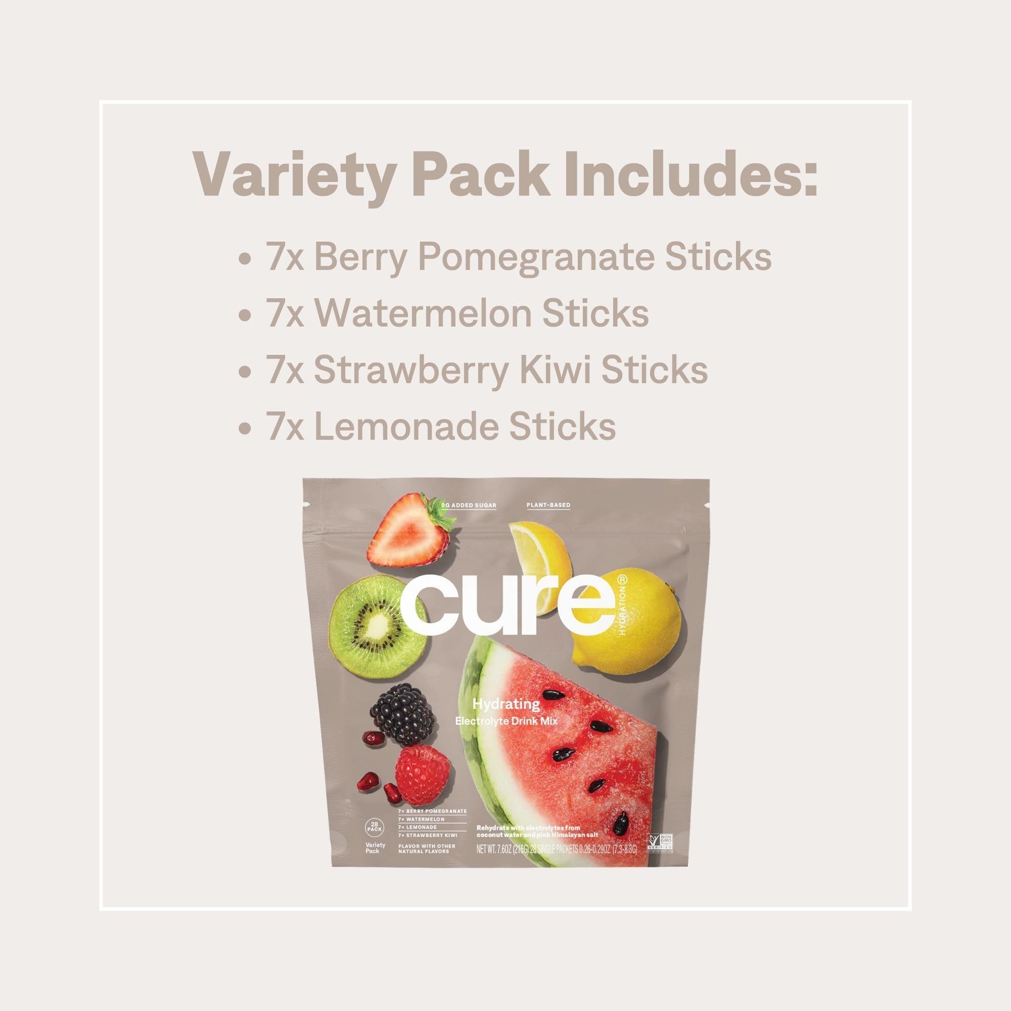 Cure Hydration – saveurs fruits, goût naturel et revitalisant.