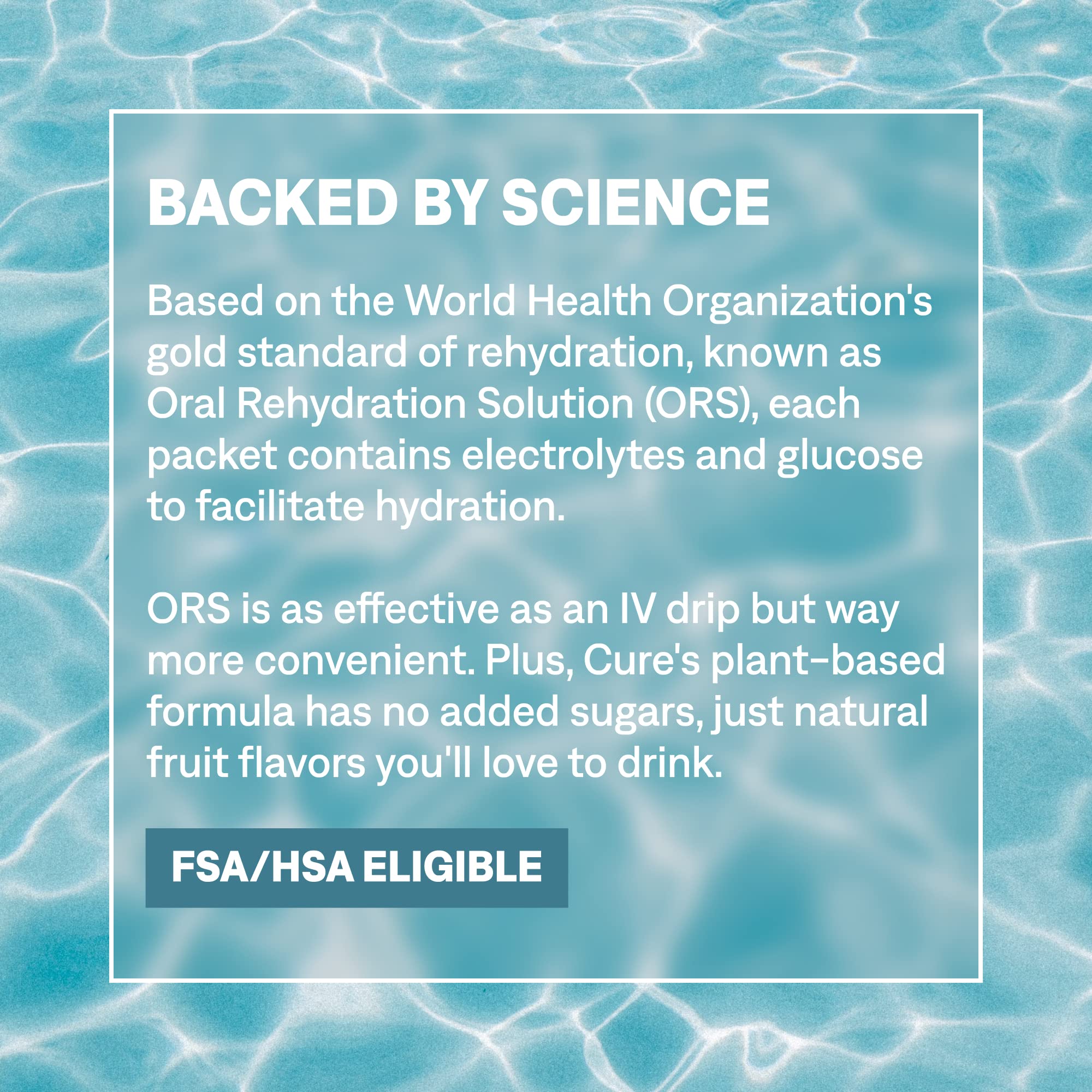 Cure Hydration avant l’effort: prêt pour l’activité physique.