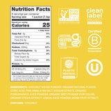 Cure Hydration: verre avec melange citronnade, parfait apres entrainement.