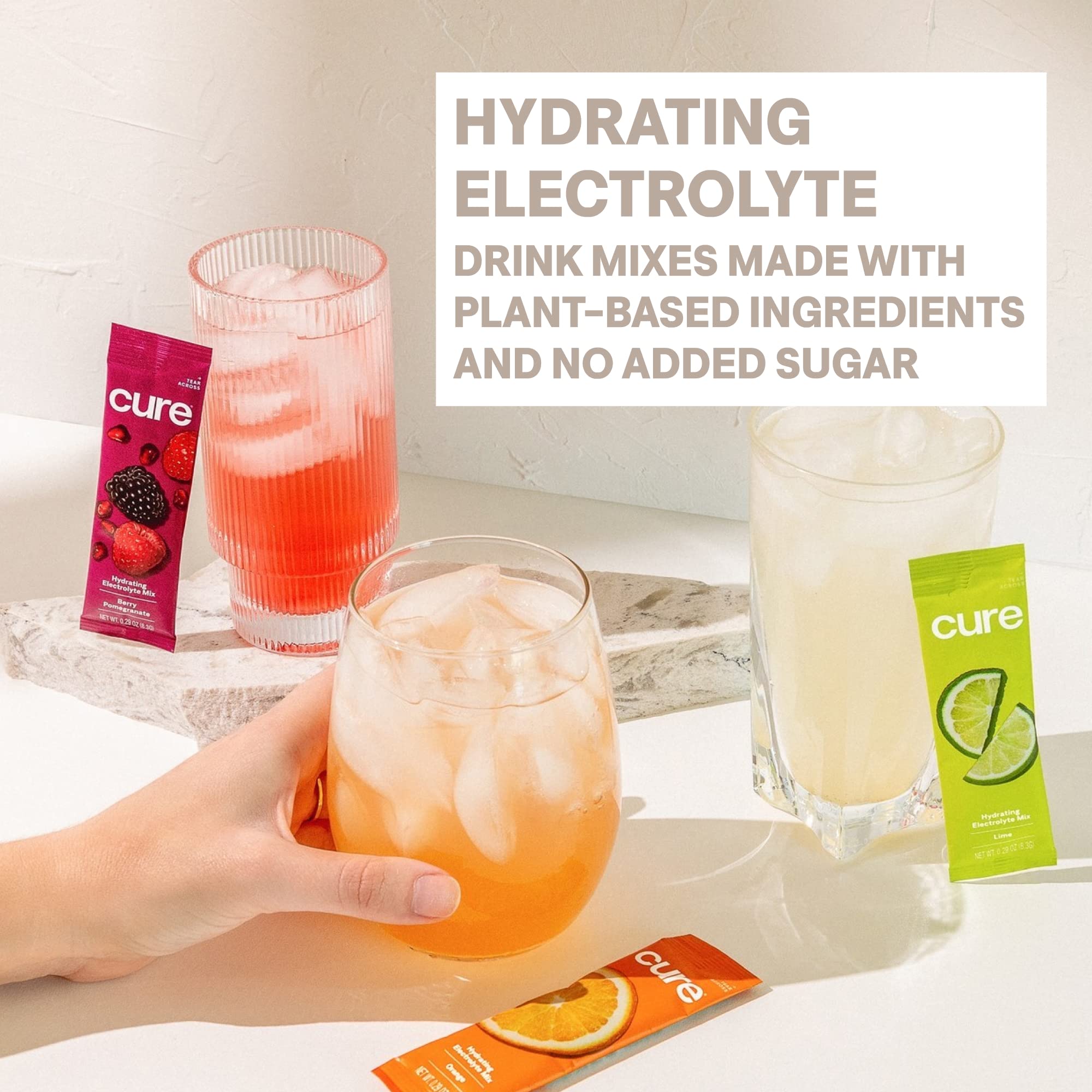 Cure Hydration – voyage, hydratation pratique en déplacement.