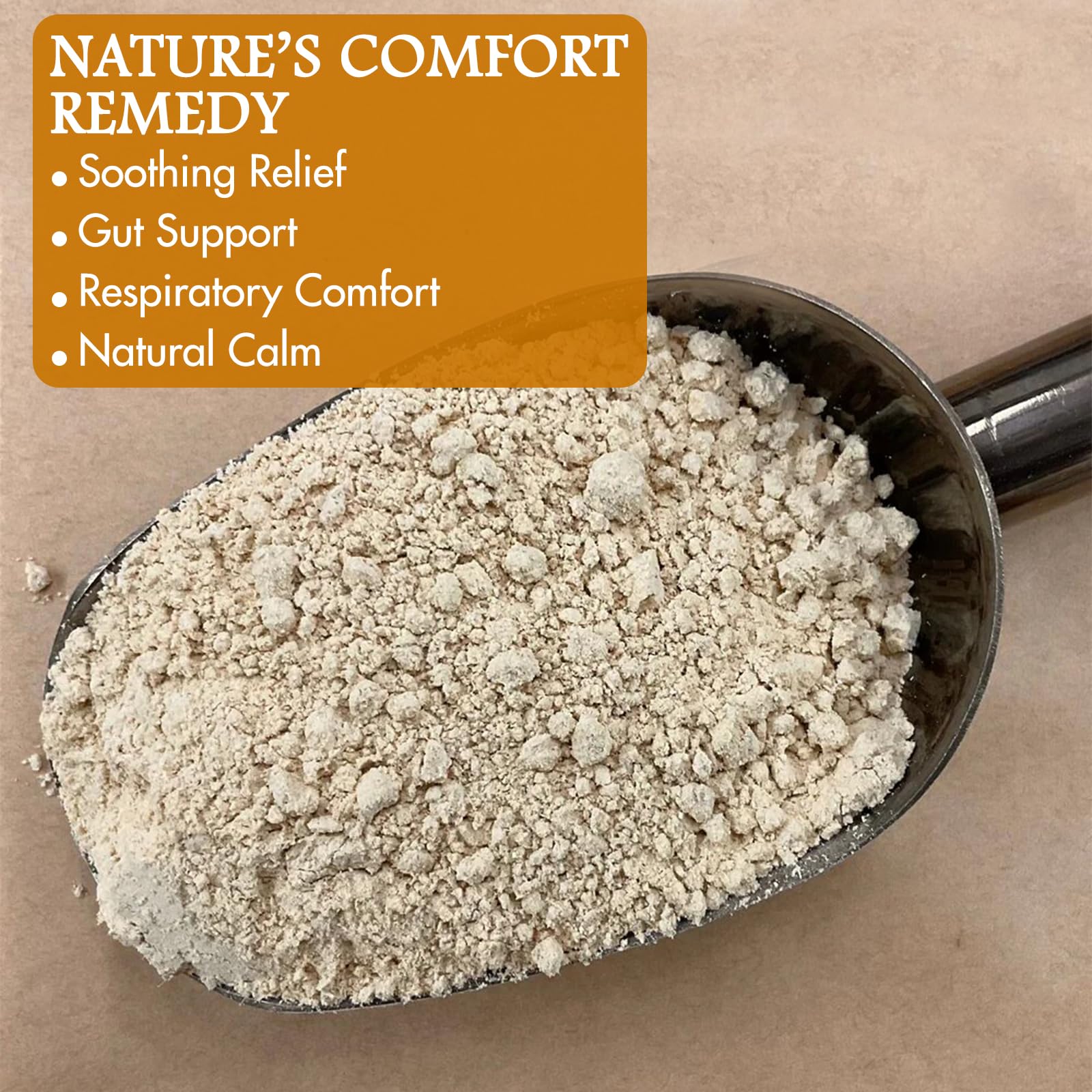 Cure Wid Pure - infusion de poudre guimauve dans une boisson chaude.