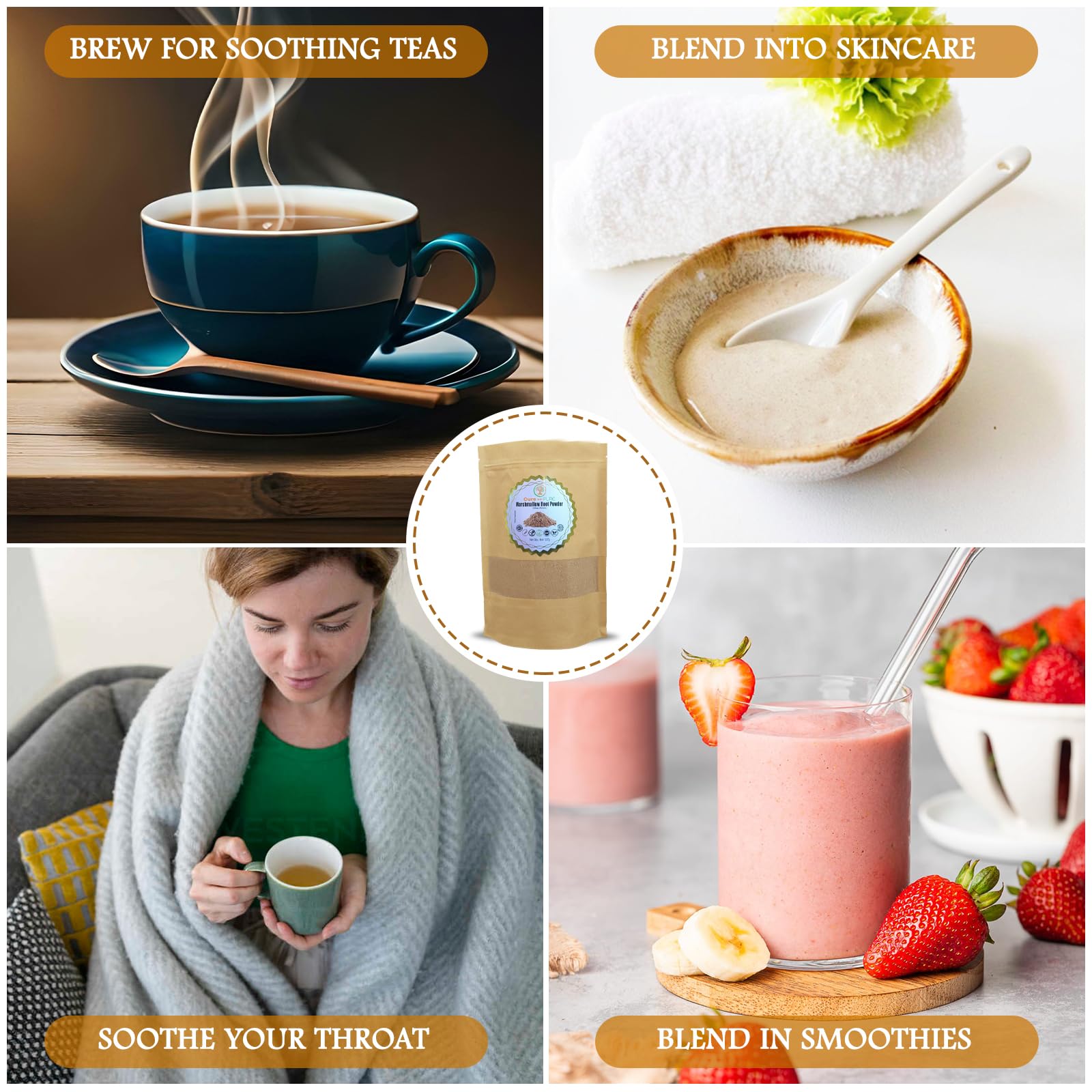Cure Wid Pure - sachet réutilisable pour préserver fraîcheur et qualité.