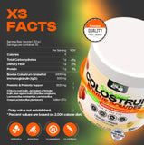 Cure24 Colostrum bouteille eau mangue-pêche prête à diluer.