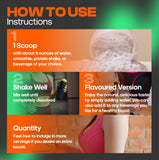 Cure24 Colostrum smoothie, mélange savoureux et rafraîchissant.
