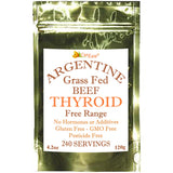 CurEase Poudre thyroïde de bœuf argentine en sachet: apport nutritionnel pratique.