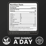 Gomme Shilajit Cured portion quotidienne.