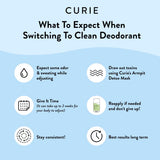Brume Curie pour application sur peau, diffusion légère et pratique.